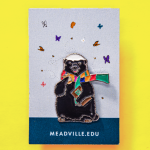 Theo enamel pin