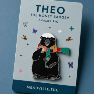 Theo Enamel Pin